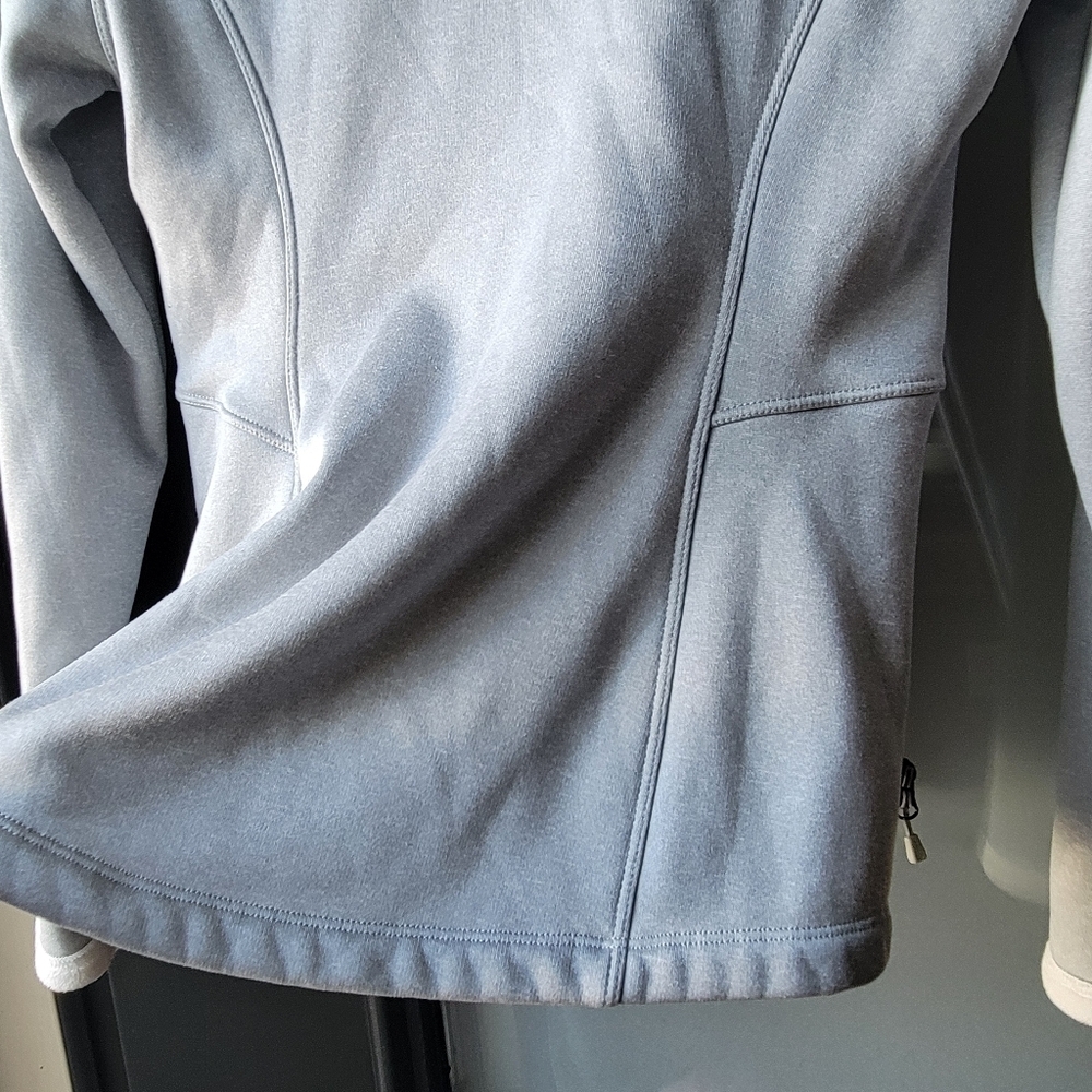 The North Face Jacket Womens SP Gray Full Zip Stretch Fleece Outdoors Warm - Picture 10 of 11